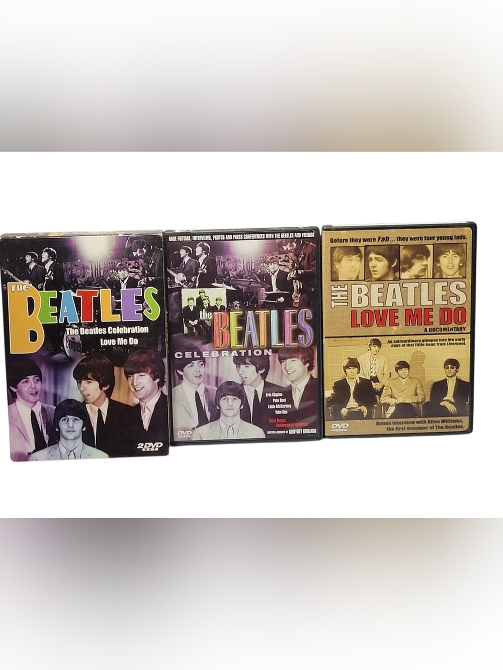 2005 The Beatles The Beatles Celebration: Love Me Do 2-Disc DVD BoxSet (1)Sealed
